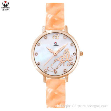 XINBOQIN Factory Custom Personalized Lady Acetate Watch